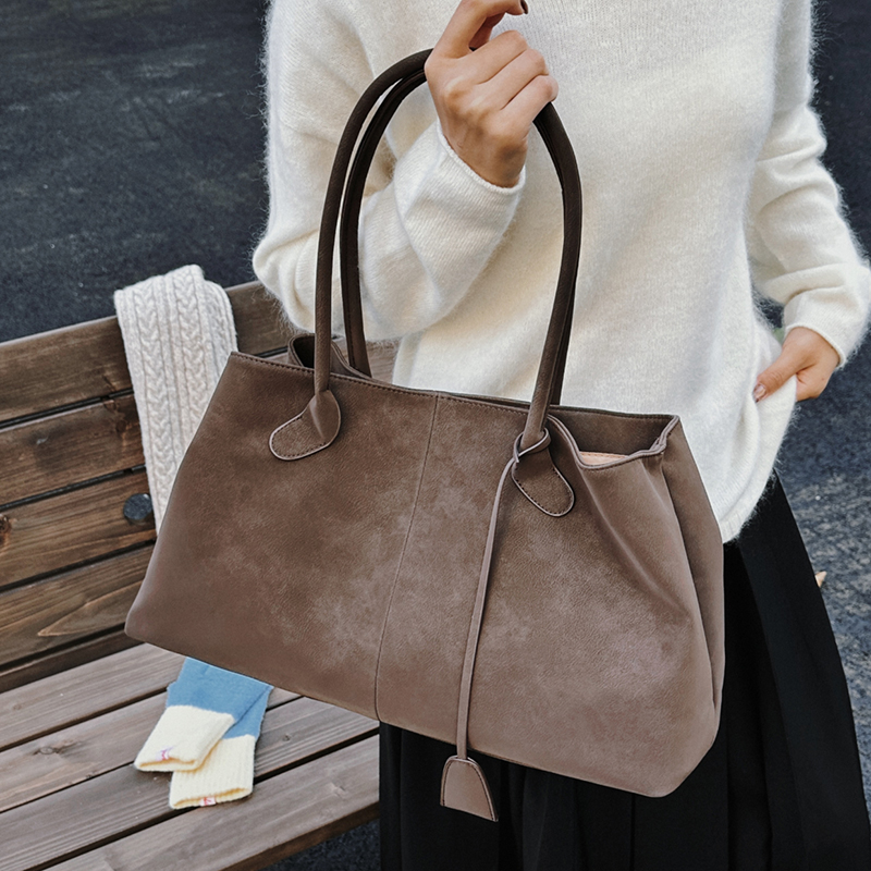Women'S Bags Top 10 - Brown Suede 2026 Tote Bag Luxury