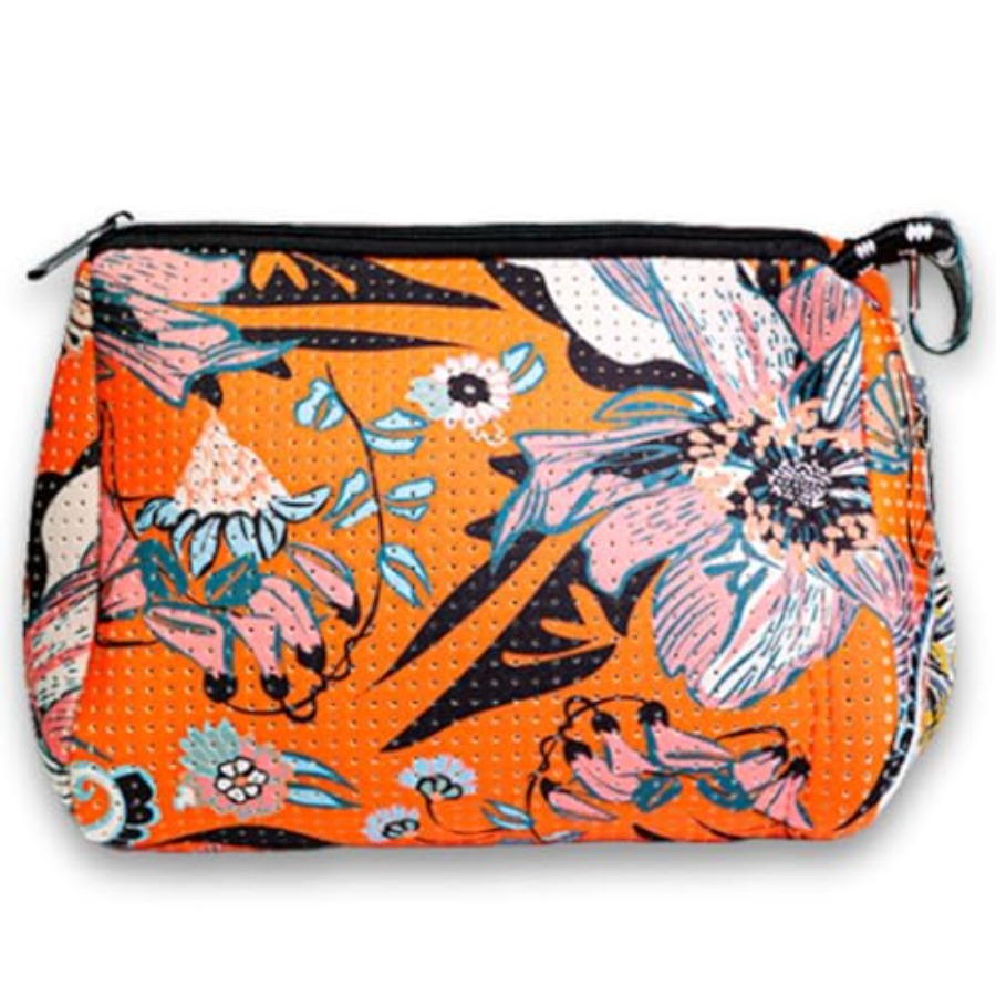 Woman In Bag - Brand Large Makeup Bag with Zipper