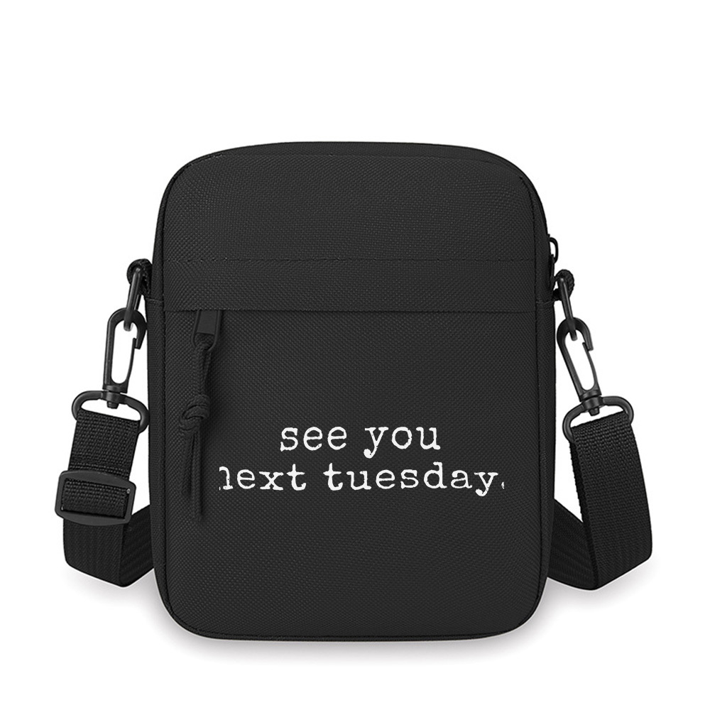 Women Bags Next - See you next Tuesday white text