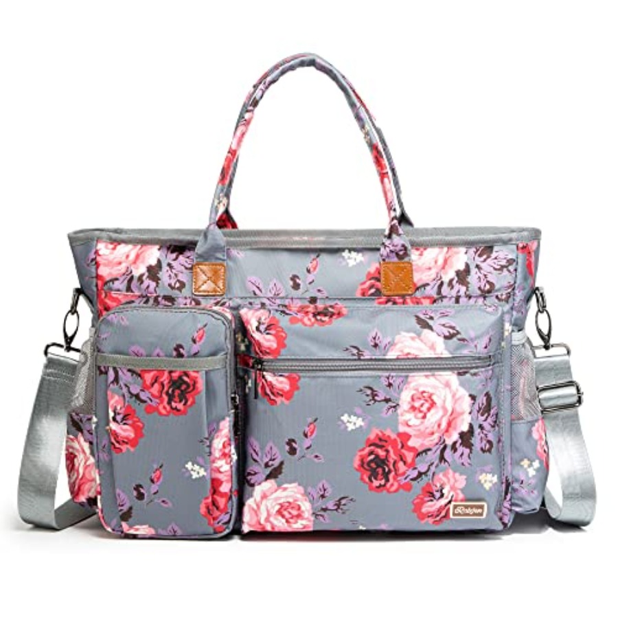 Woman In Bag - Laptop Tote Bag, Teacher Tote Bag