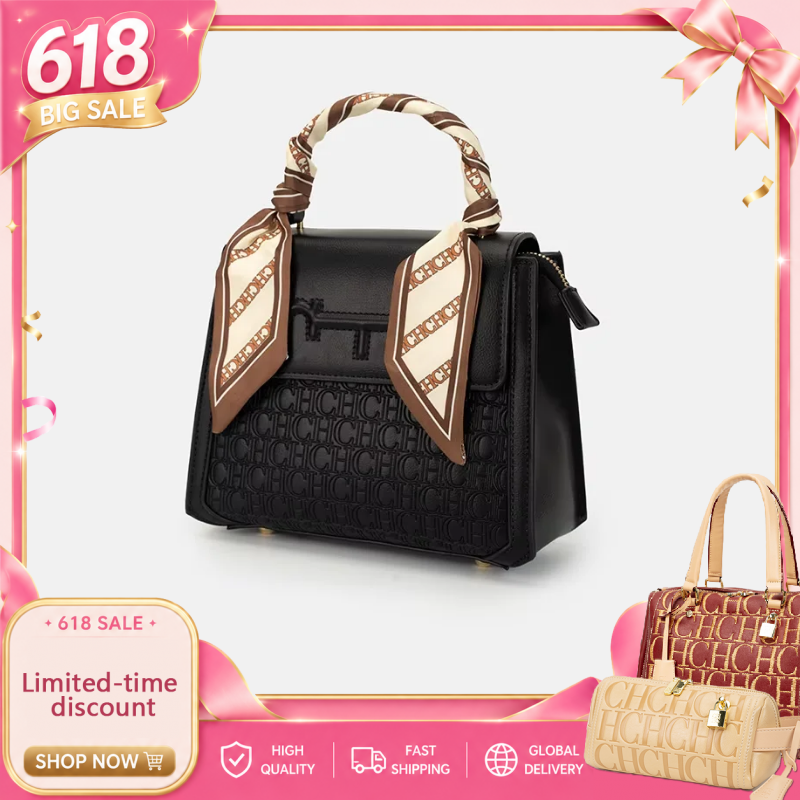 Women'S Bags Top 10 - CH Elegant Leather Handbag Women CH