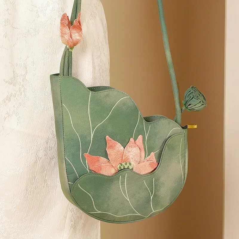 Elegant Chinese Style Lotus Le – обзор и цена Women'S Bags New Collection
