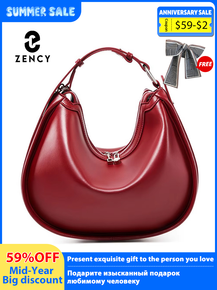 Zency Premium Genuine Leather  – обзор и цена Women Bags On Sale