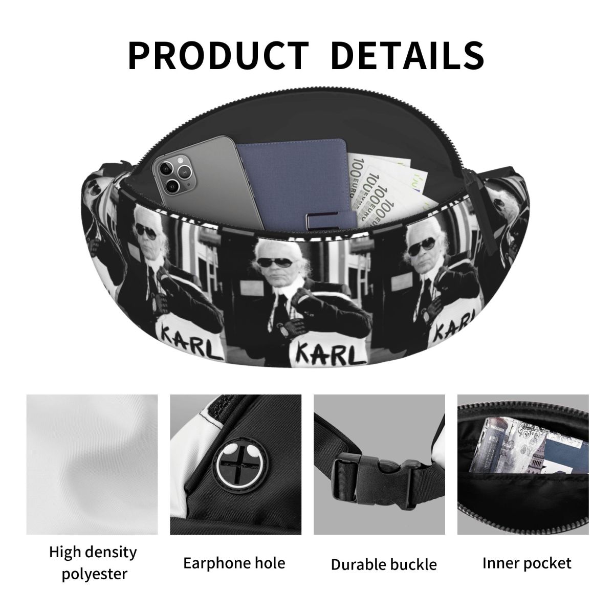 Karl Who Waist Bag for Women M – обзор и цена Women'S Karl Bags