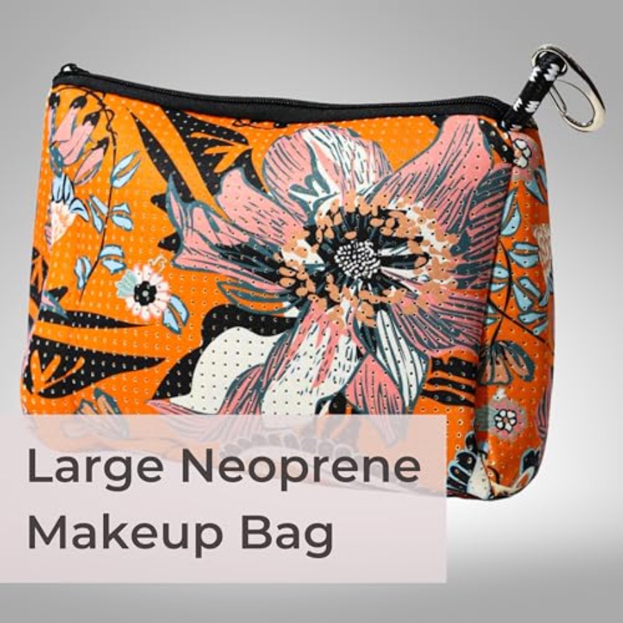 Brand Large Makeup Bag with Zi – обзор и цена Woman In Bag