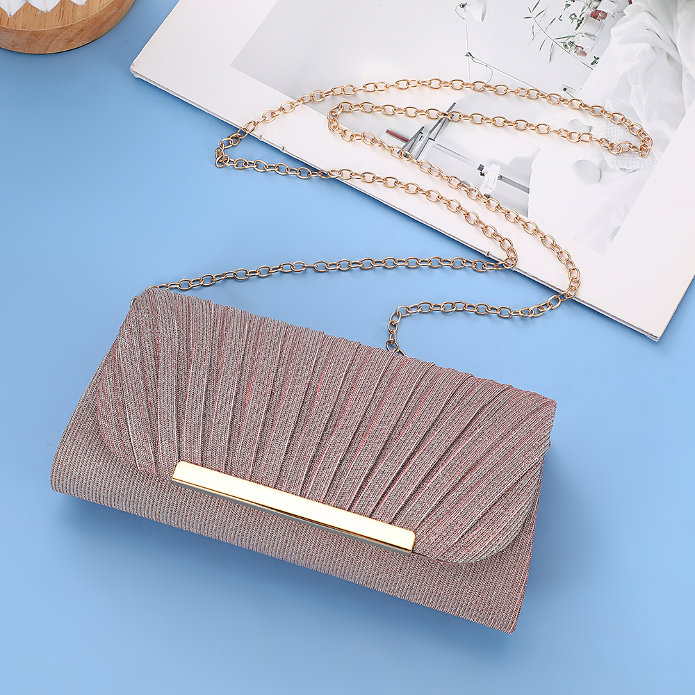 Luxury Shiny Metal Patch Envel – обзор и цена Flap Bag Envelope