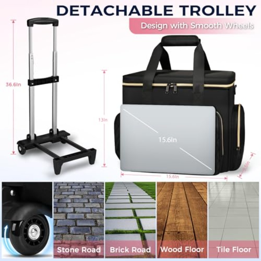 Rolling Teacher Bag, Multifunc – обзор и цена Woman In Bag