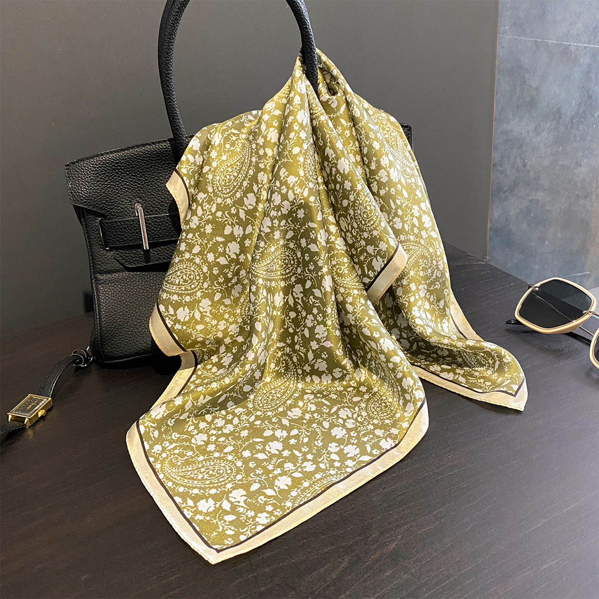 Luxury 100% Pure Silk Square S – обзор и цена Women Bags Online
