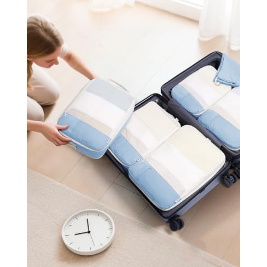 6 Set Compression Packing Cube – обзор и цена Woman In Bag