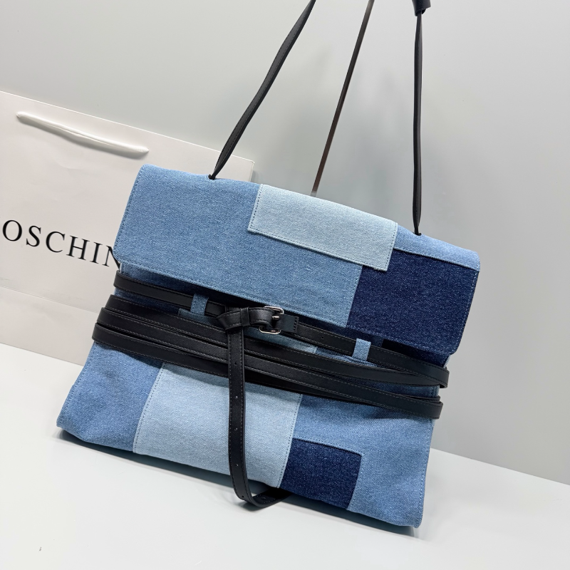Color Block Denim Handbag Cros – обзор и цена Women'S Crossbody Bags