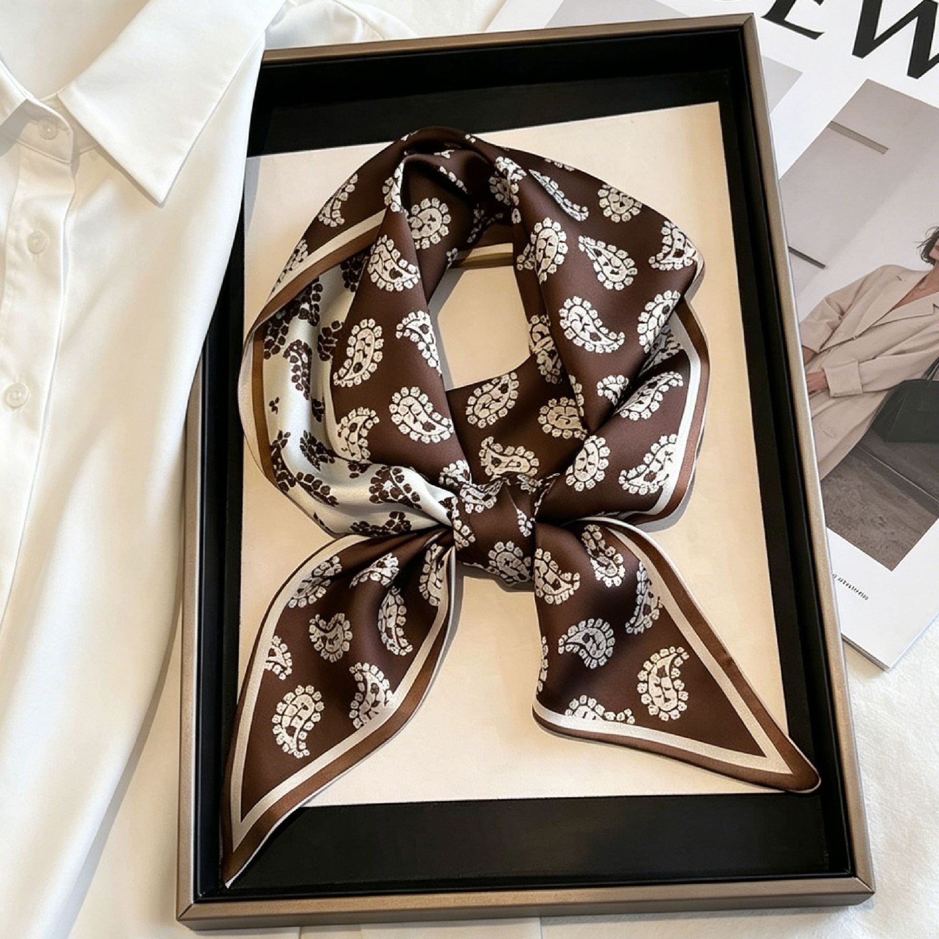 Luxury Long Neckerchief Skinny – обзор и цена Women Bags Online