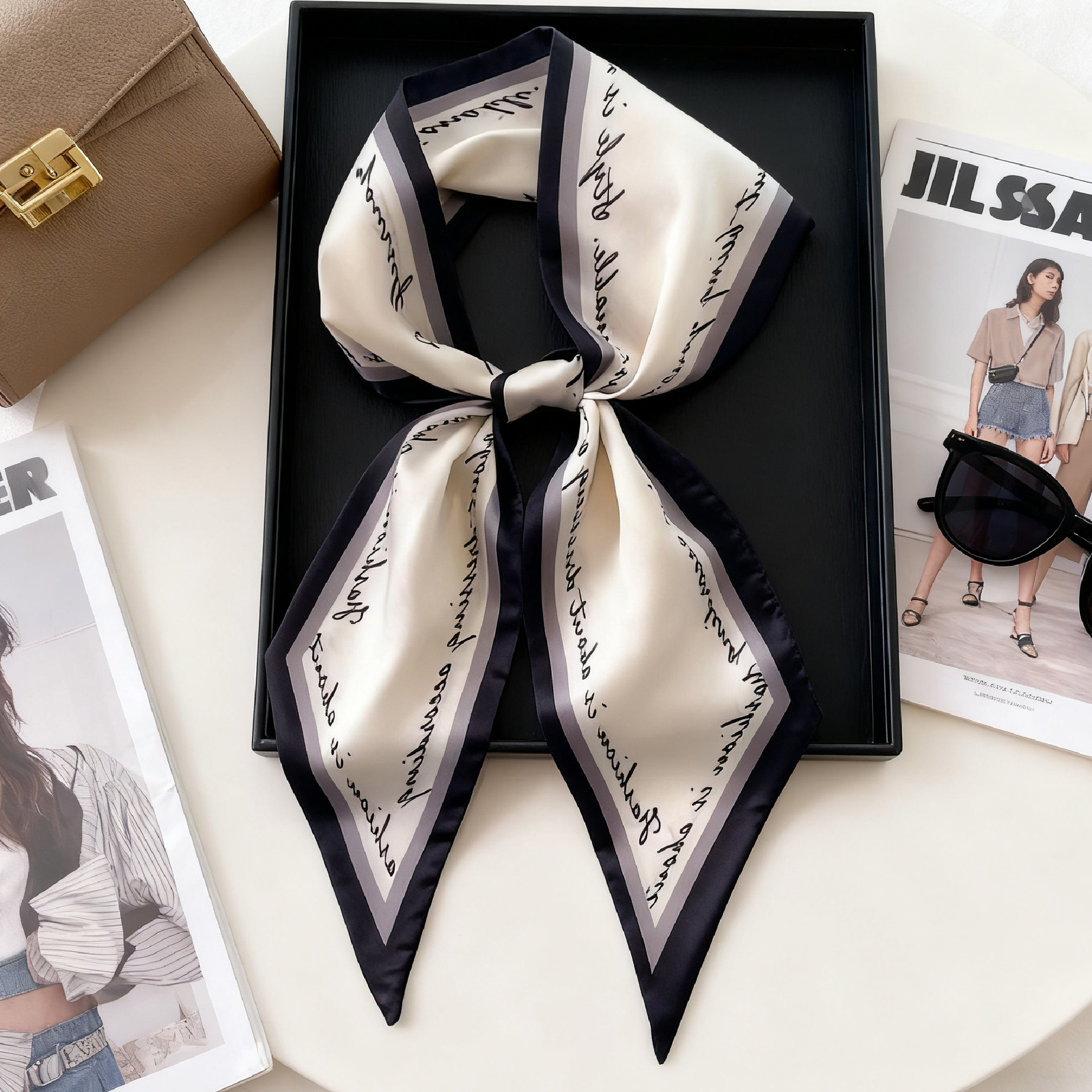 Luxury Long Neckerchief Skinny – обзор и цена Women Bags Online