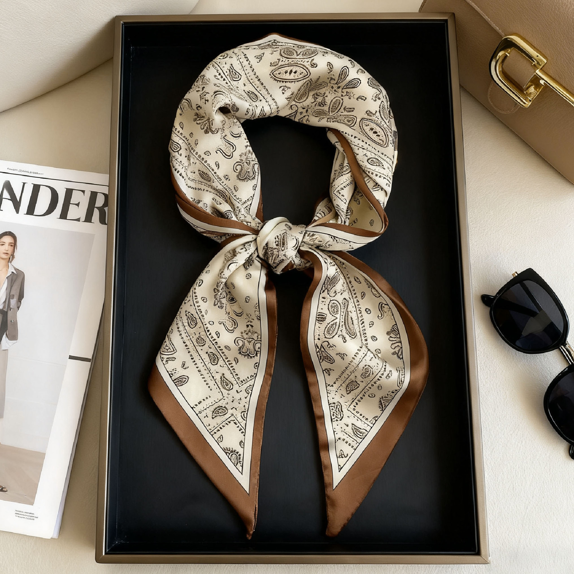 Luxury Long Neckerchief Skinny – обзор и цена Women Bags Online