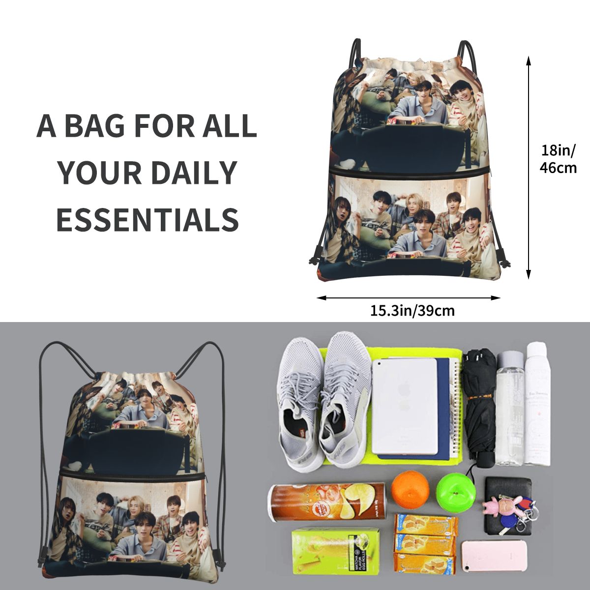 Boy Next Door KPOP Backpacks M – обзор и цена Women Bags Next