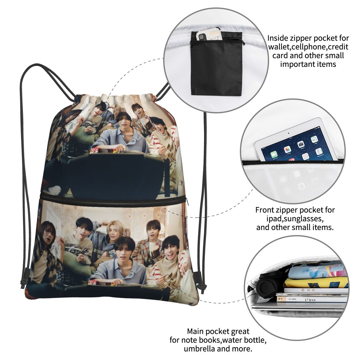 Boy Next Door KPOP Backpacks M – обзор и цена Women Bags Next