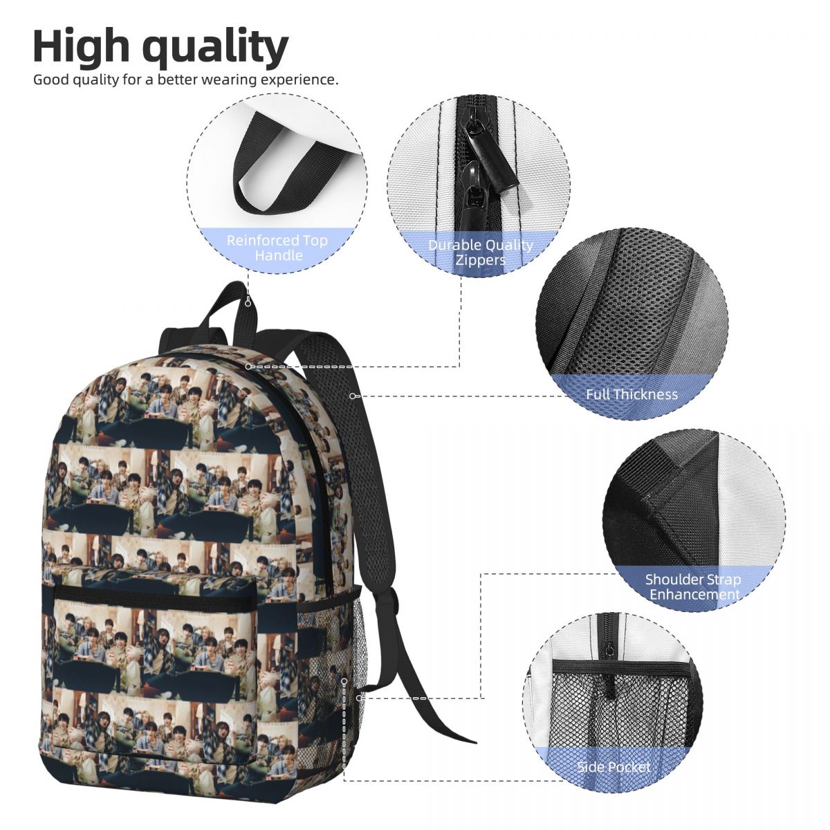 Boy Next Door KPOP Backpack Da – обзор и цена Women Bags Next