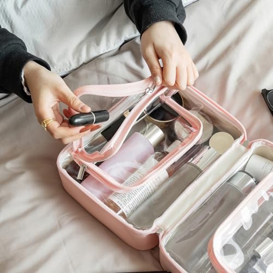 TSA Approved Toiletry Bag, Cle – обзор и цена Woman In Bag