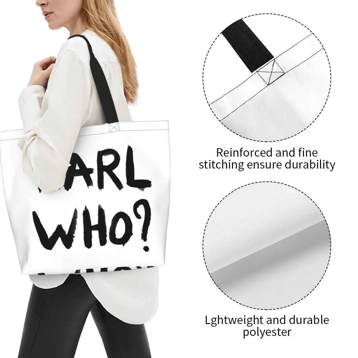 Custom Karl Who Grocery Shoppi – обзор и цена Women'S Karl Bags