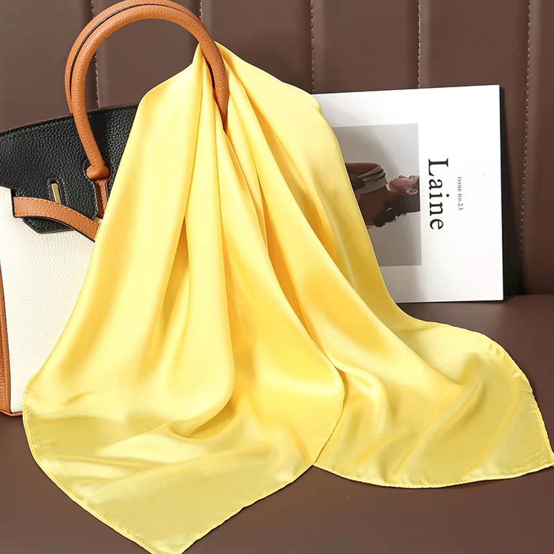 Luxury Solid Color Silk Square – обзор и цена Women Bags Online