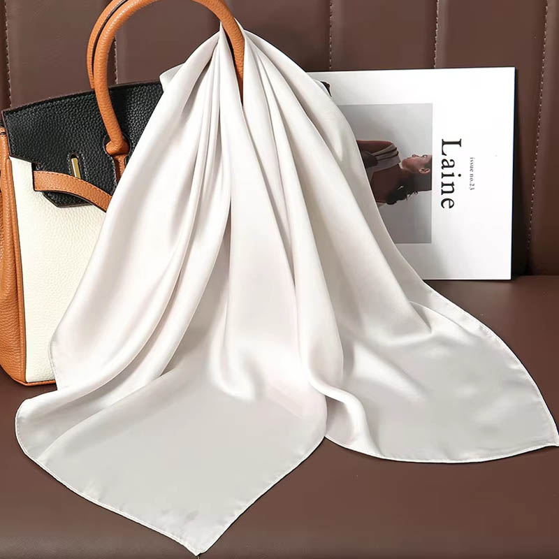 Luxury Solid Color Silk Square – обзор и цена Women Bags Online