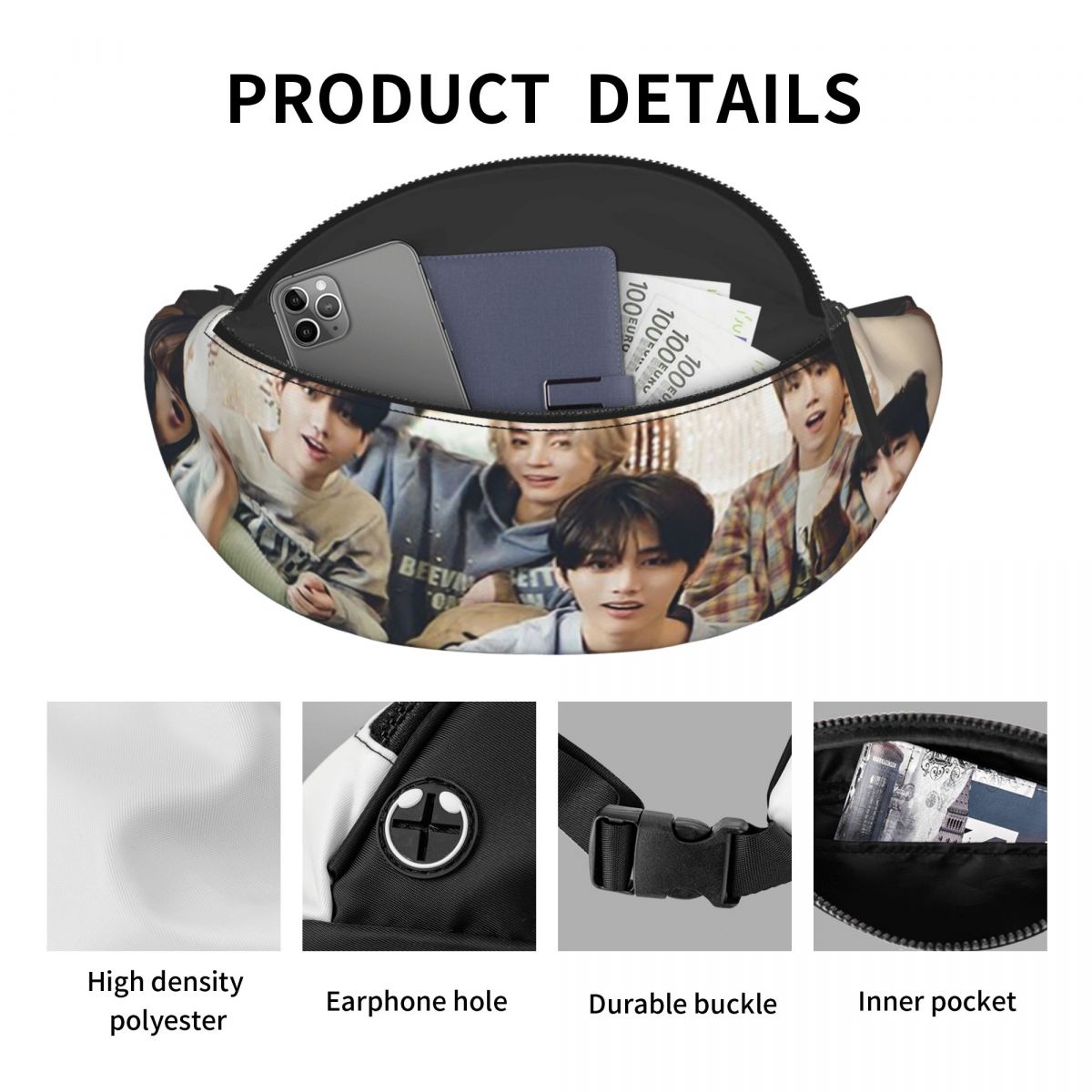 Boy Next Door KPOP Fanny Pack  – обзор и цена Women Bags Next