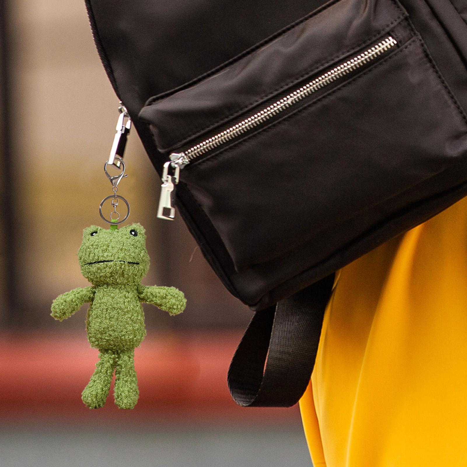 Plush Frog Keychain Bag Charm  – обзор и цена Women'S Bags New Collection
