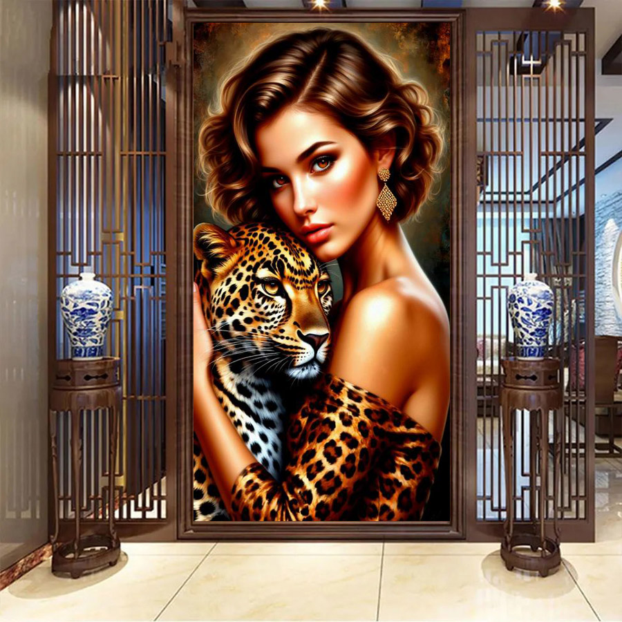 Woman and Leopards Picture Lar – обзор и цена Women'S Bags New Collection
