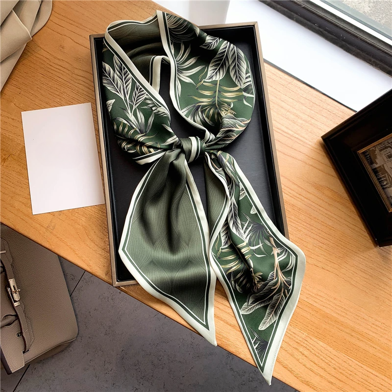 Luxury Long Silk Scarf Female  – обзор и цена Women Bags Online