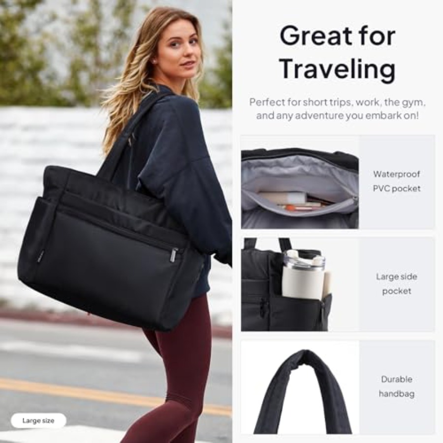 TOPEAST Tote Bag for Women Puf – обзор и цена Woman In Bag