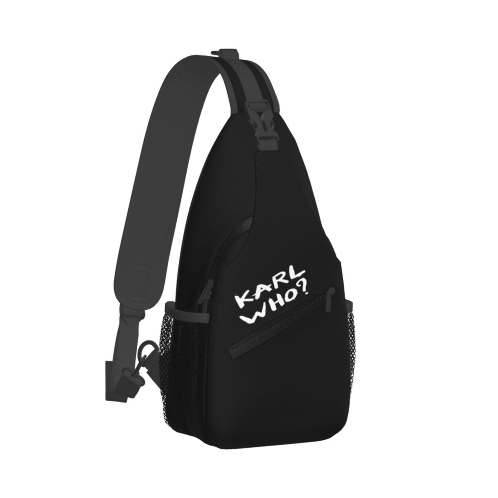 Karl Who Text Pattern Chest Ba – обзор и цена Women'S Karl Bags