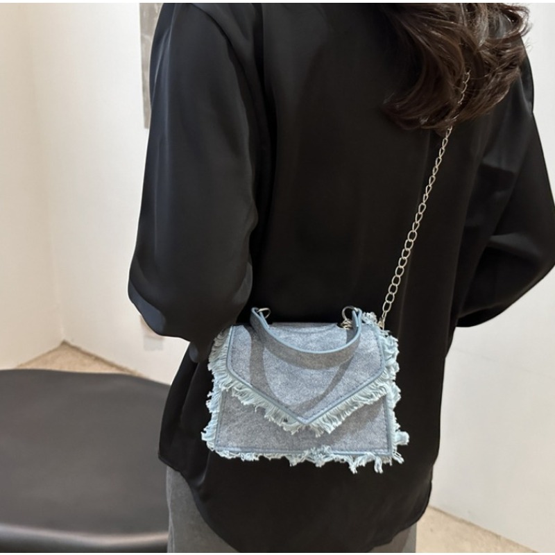 Fashion Envelope Frayed Edge T – обзор и цена Flap Bag Envelope