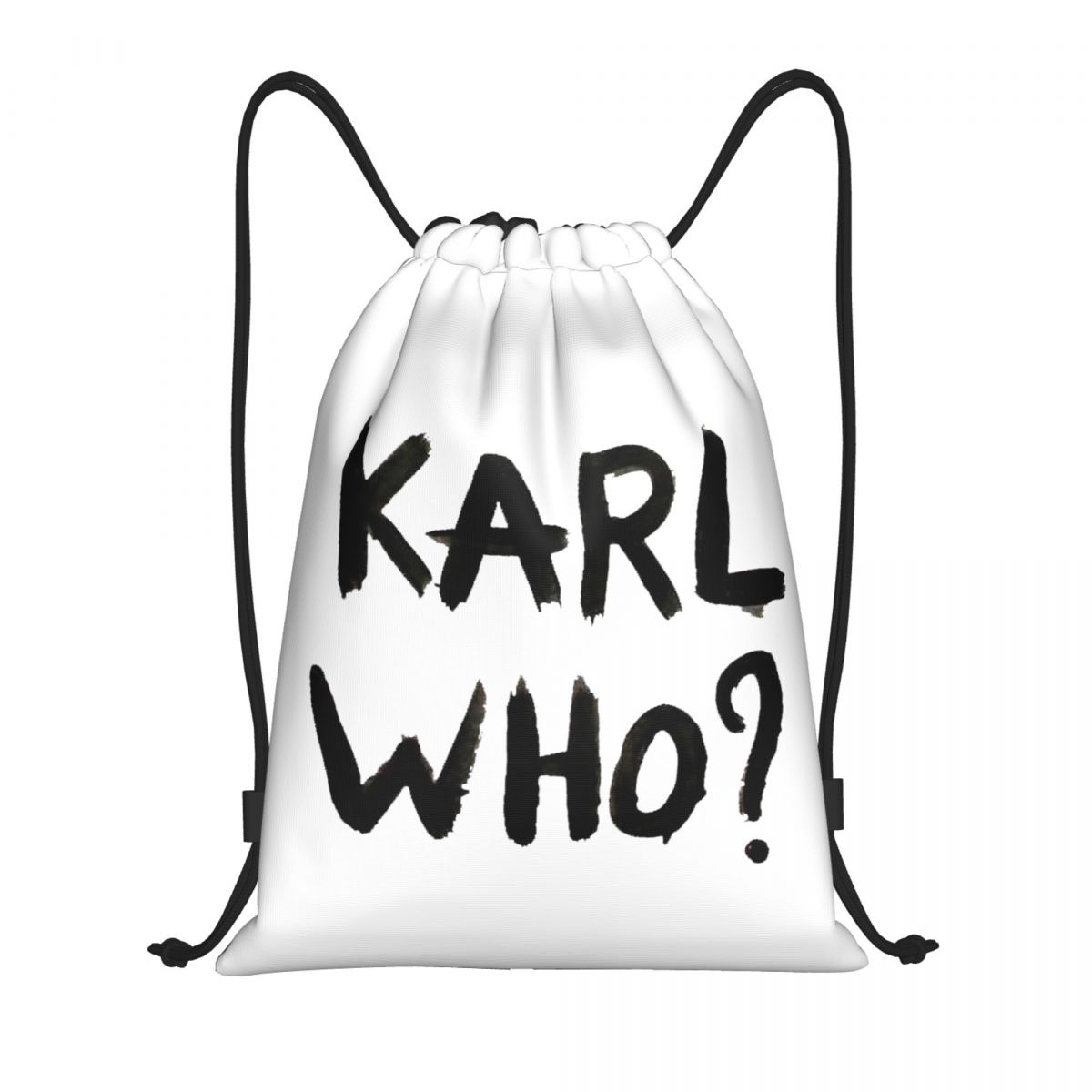 Custom Karl Who Drawstring Bag – обзор и цена Women'S Karl Bags