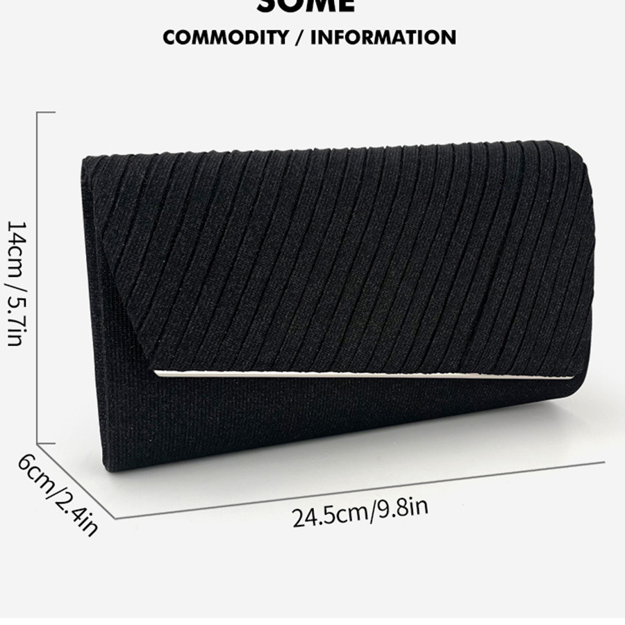Women's Sparkle Pleated Flip E – обзор и цена Flap Bag Envelope