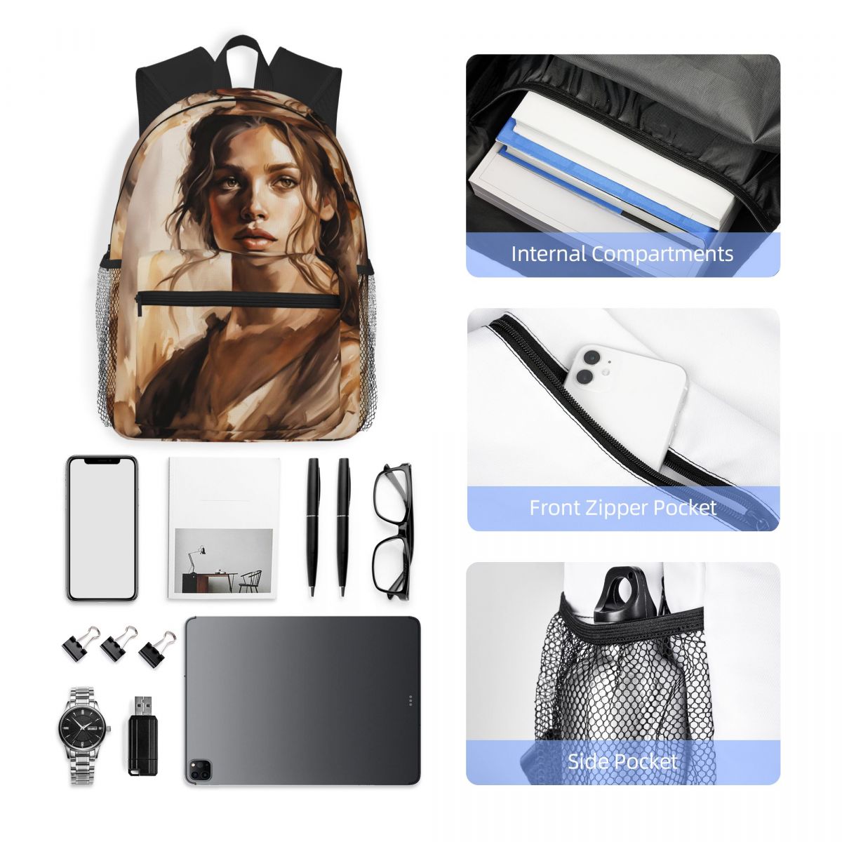 Girl Next Door Watercolor Pain – обзор и цена Women Bags Next