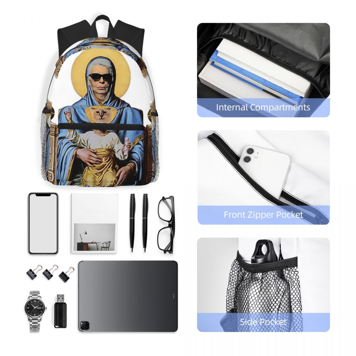 Karl Who Fashion Print Spectac – обзор и цена Women'S Karl Bags