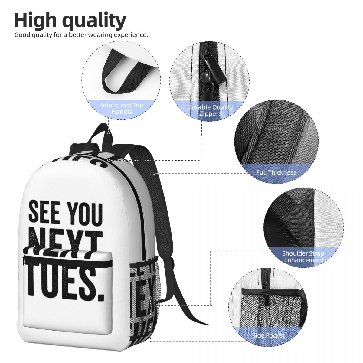 See You Next Tuesday Swearing  – обзор и цена Women Bags Next