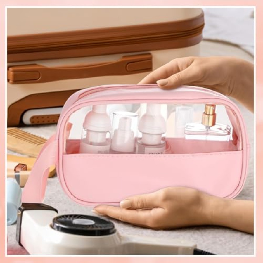 18 Pcs Clear Cosmetic Bags Bul – обзор и цена Woman In Bag