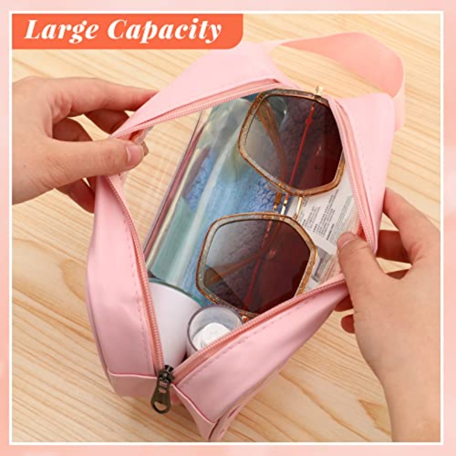 18 Pcs Clear Cosmetic Bags Bul – обзор и цена Woman In Bag