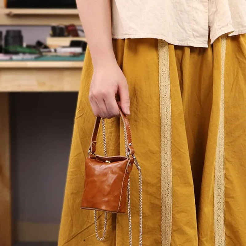Oil Wax Leather Mini Bucket Ba – обзор и цена Women'S Bags Top 10