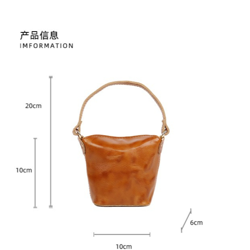 Oil Wax Leather Mini Bucket Ba – обзор и цена Women'S Bags Top 10