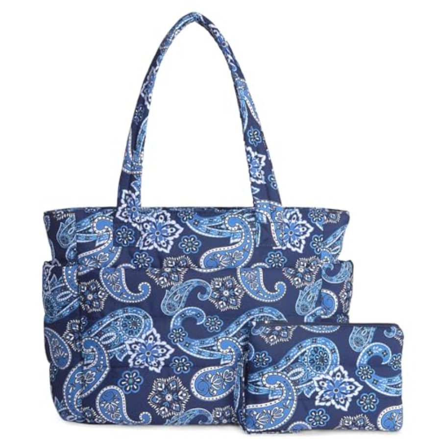 TOPDesign Puffer Tote Bag for  – обзор и цена Woman In Bag